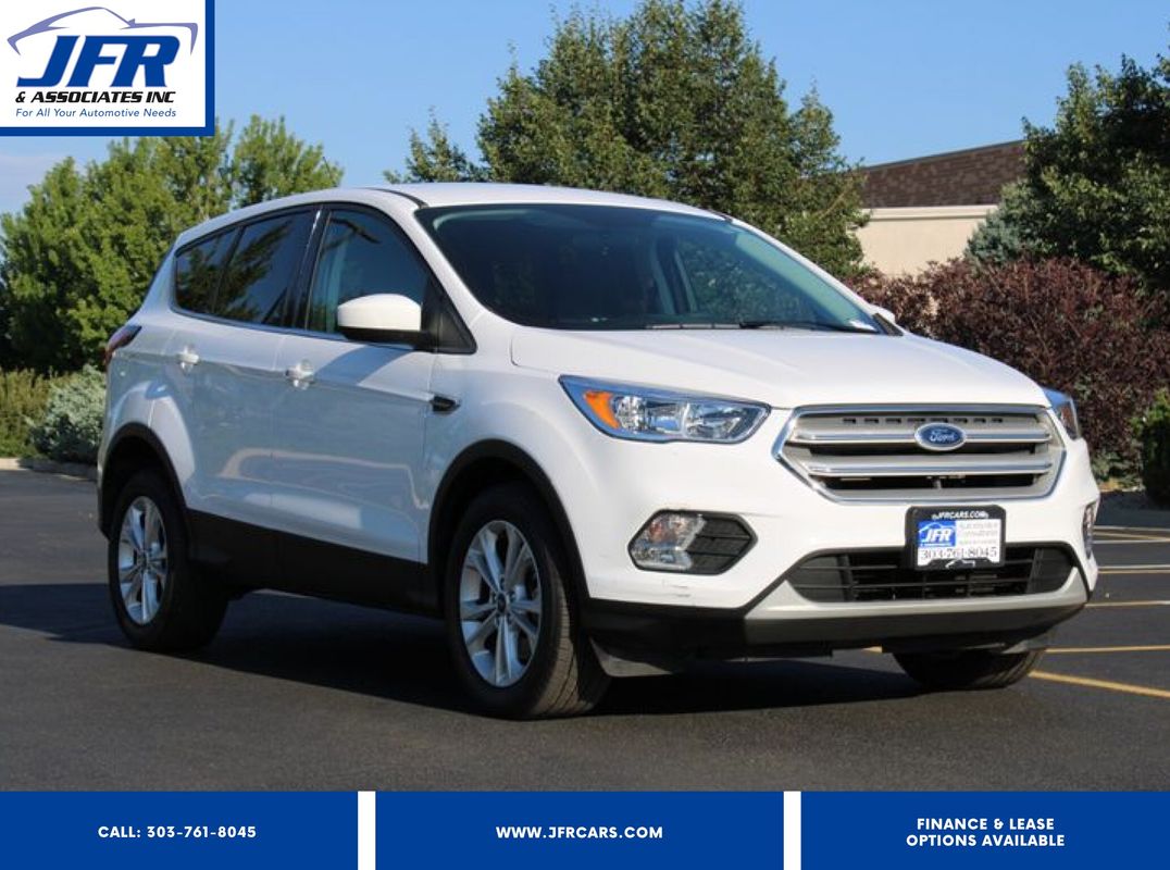 White 2019 Ford Escape SUV / Crossover All-Wheel Drive 6-Speed Automatic