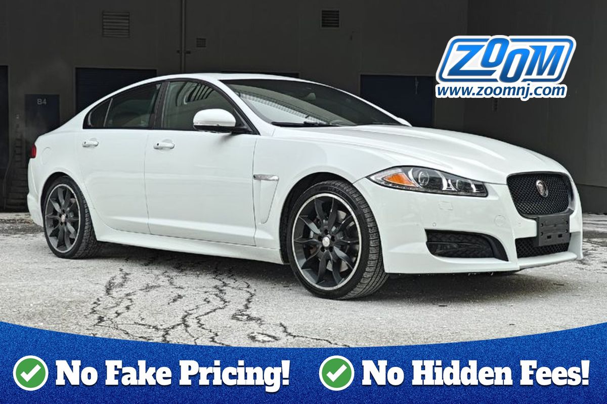 White 2015 Jaguar XF 3.0 Portfolio AWD Sedan All-Wheel Drive 8-Speed Automatic