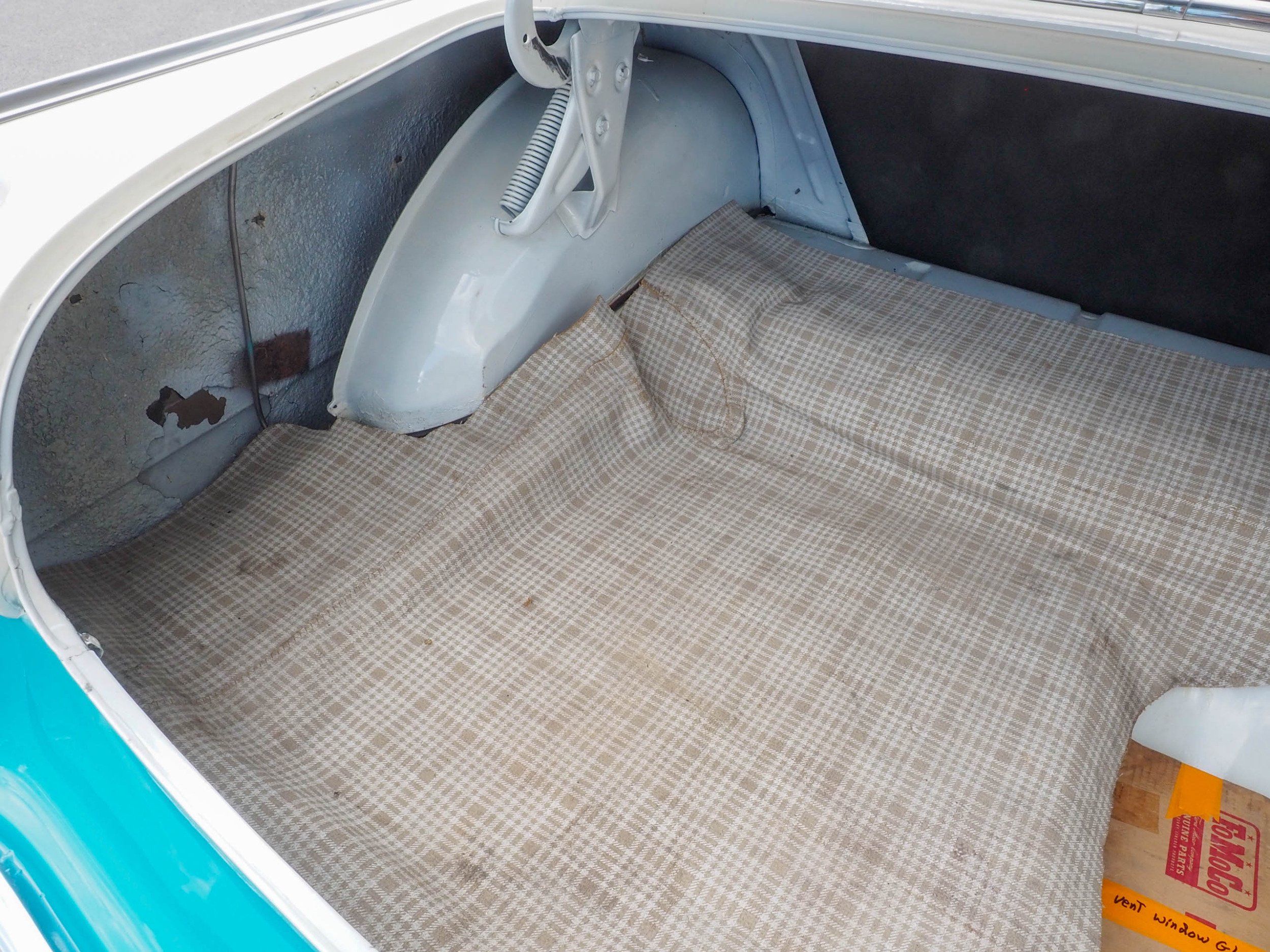 1955 Ford Fairlane Teal Coupe
