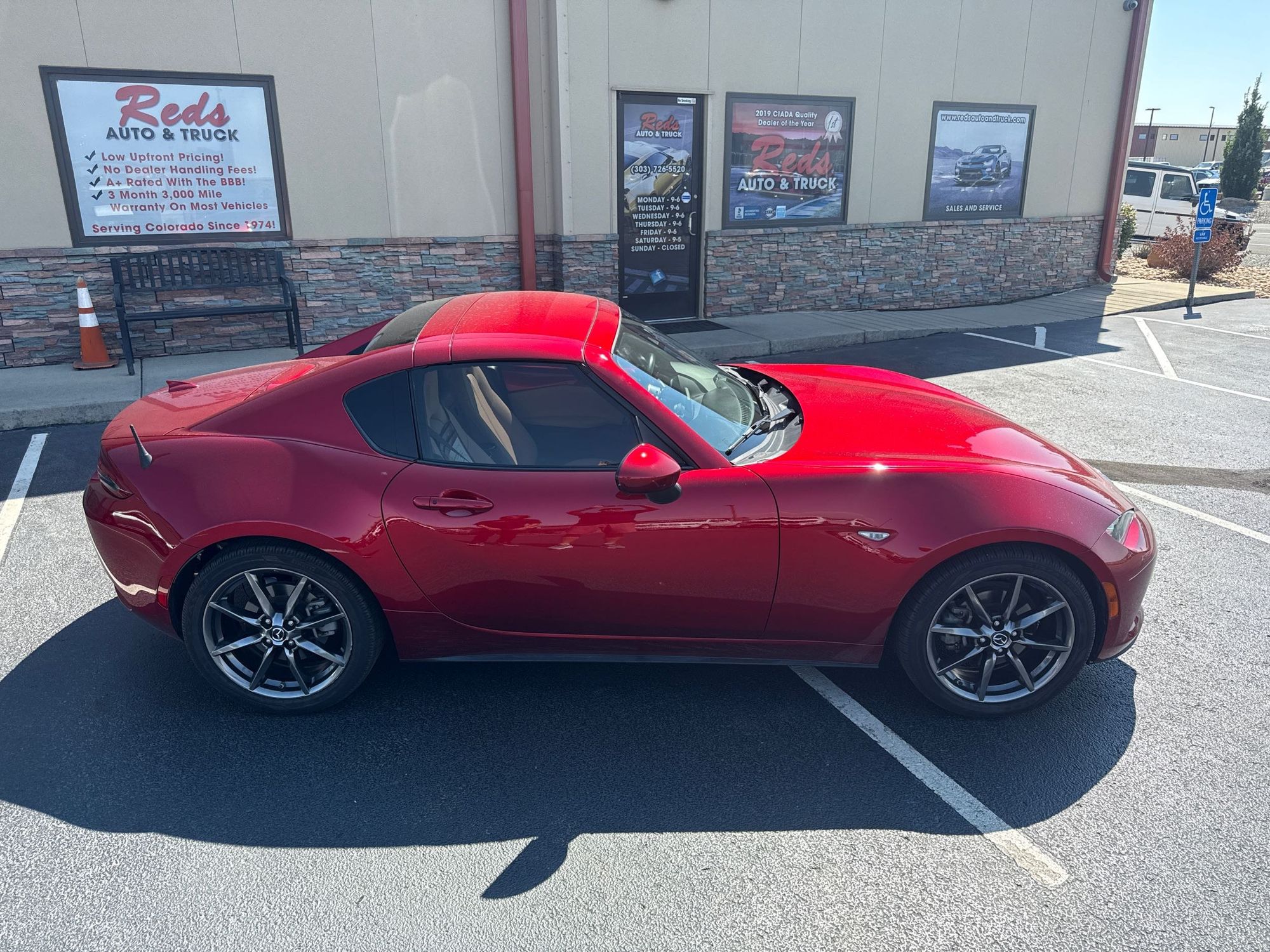 2019 Mazda MX-5 Miata Miata RF Grand Touring photo 8