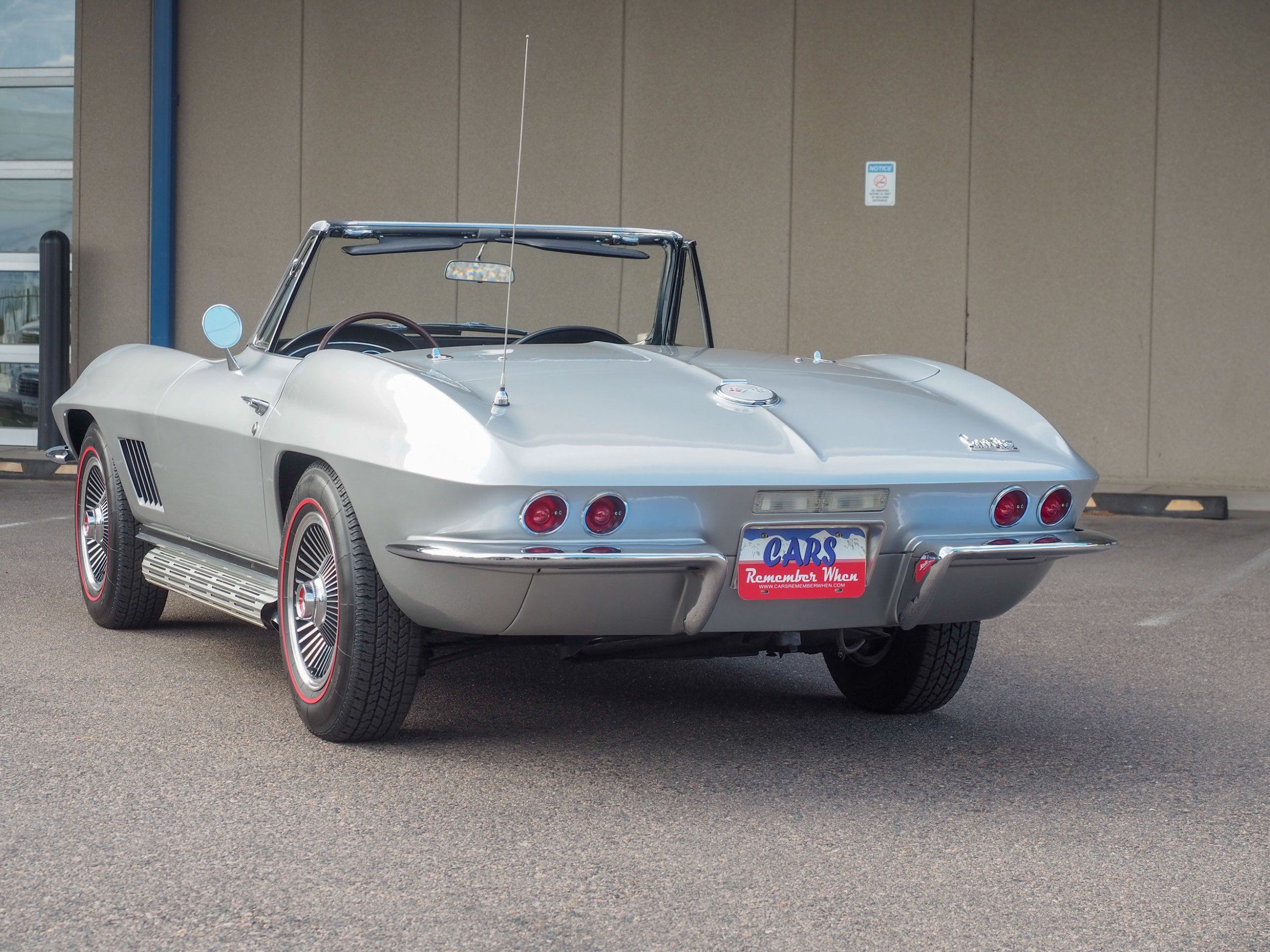 1967 Chevrolet Corvette Silver Convertible