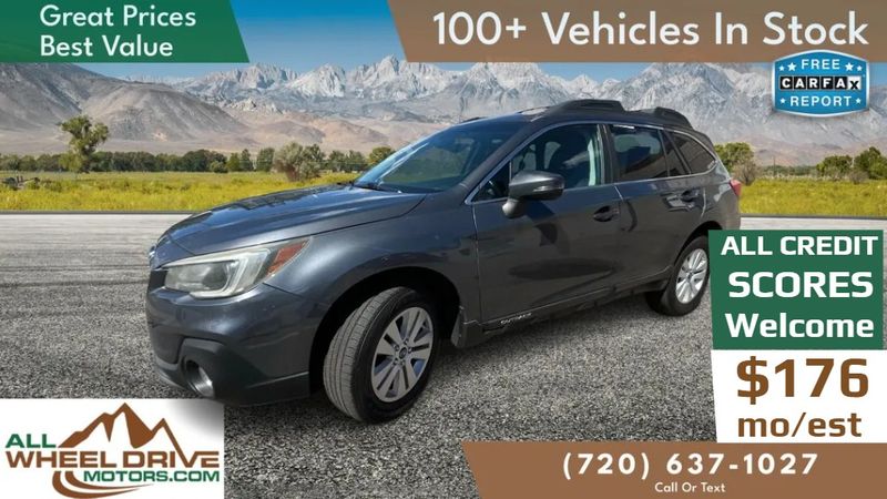 Gray 2018 Subaru Outback Wagon All-Wheel Drive Continuously Variable Transmission