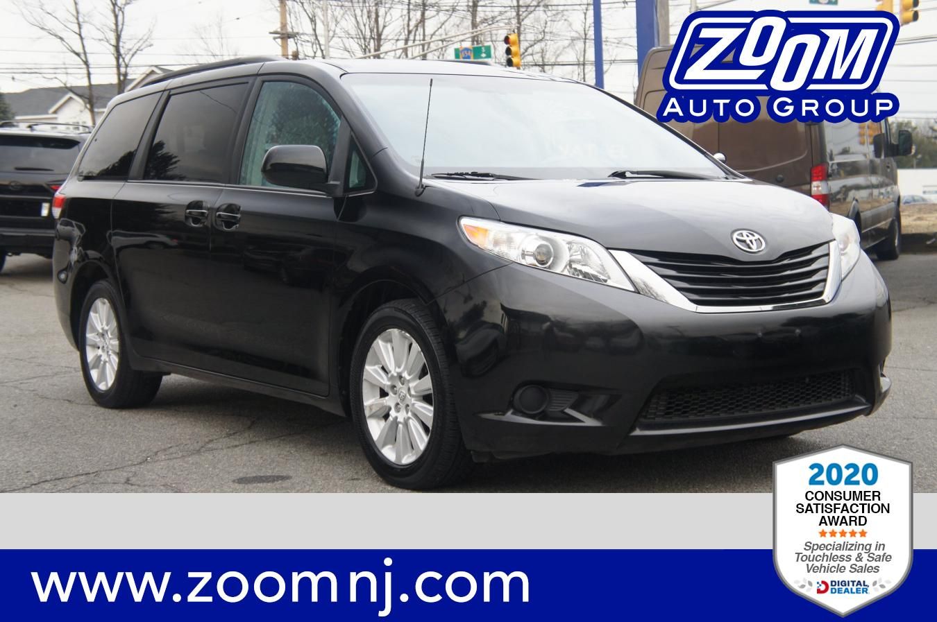 2011 Toyota Sienna LE 7Passenger Zoom Auto Group Used Cars New Jersey