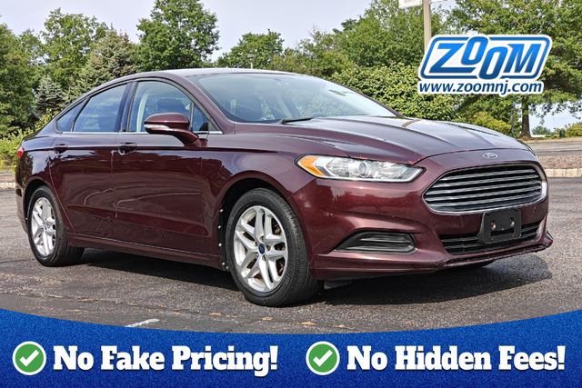 Red (Burgundy) 2013 Ford Fusion Sedan Front-Wheel Drive 6-Speed Automatic
