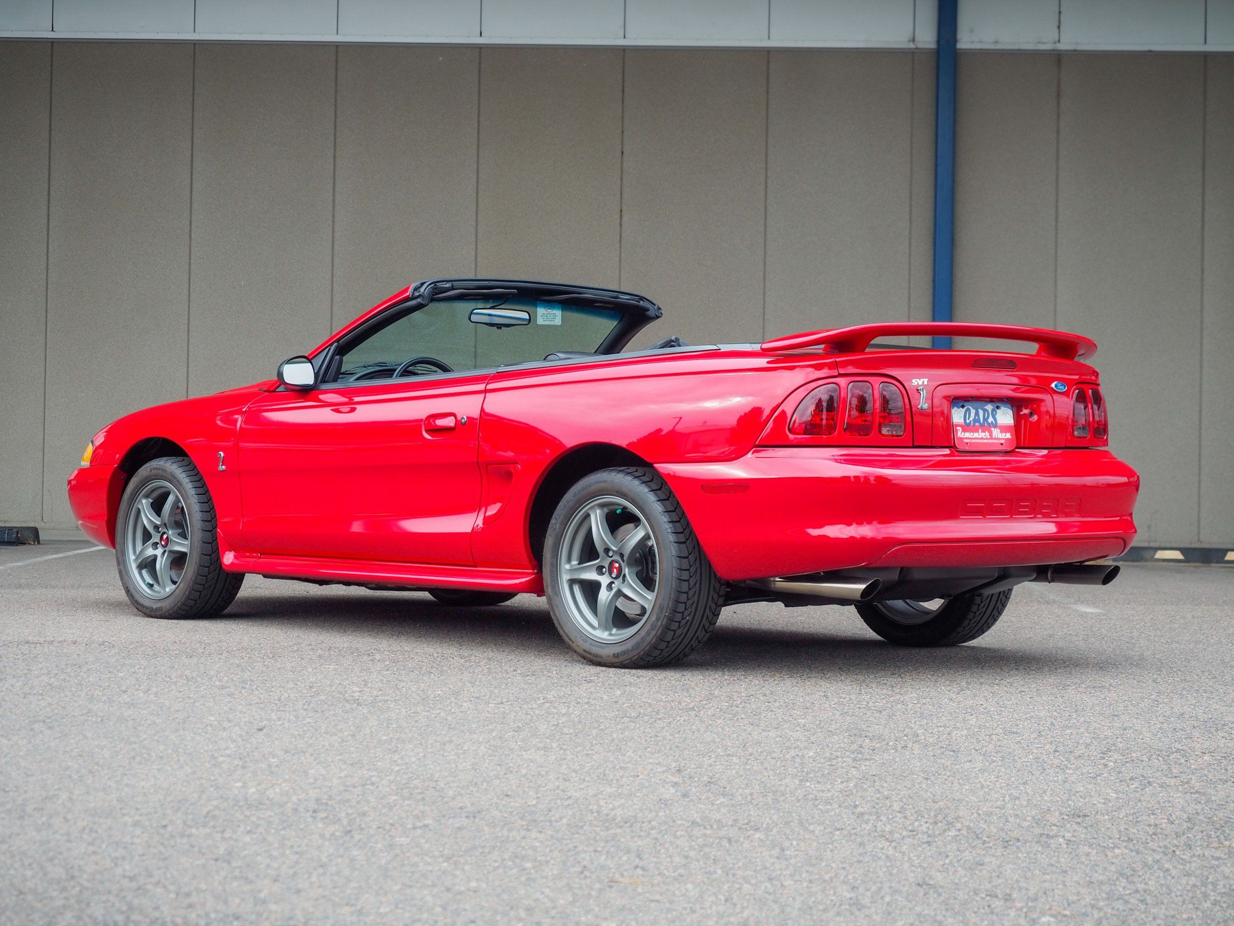 1997 Ford Mustang Red Cobra