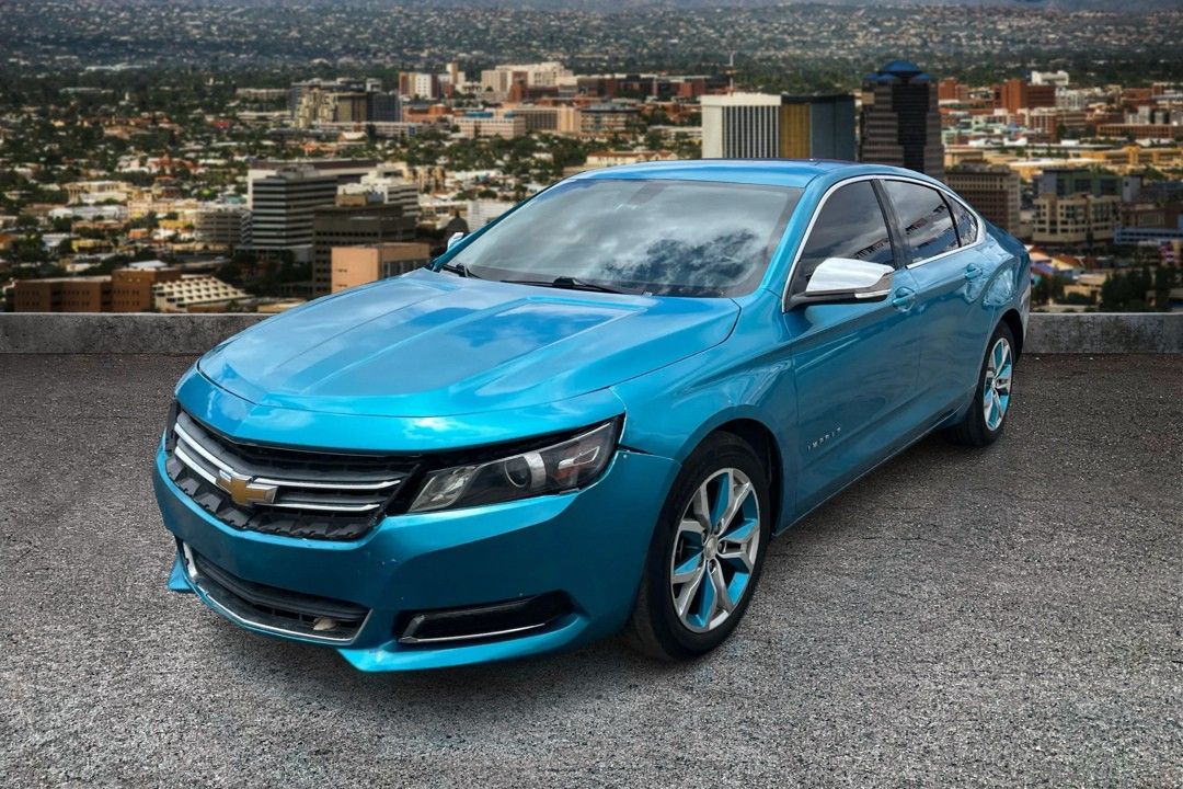 Blue 2020 Chevrolet Impala Sedan Front-Wheel Drive 6-Speed Automatic