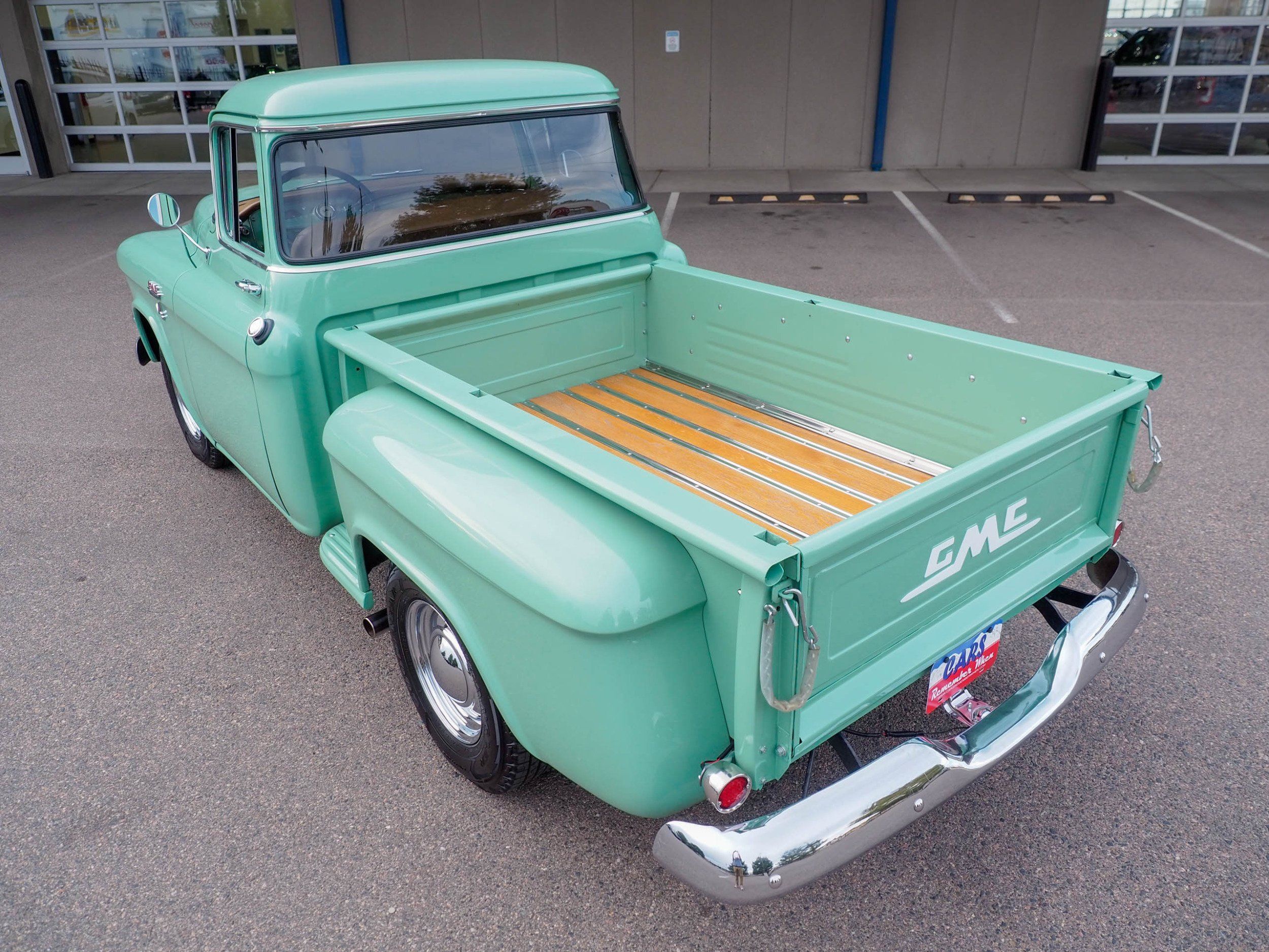 1955 GMC Pickup Green 2nd Series