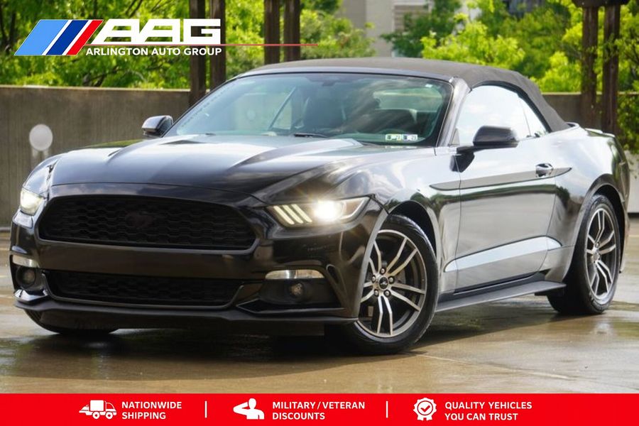 2015 FORD MUSTANG ECOBOOST PREMIUM CONVERTIBLE 2D