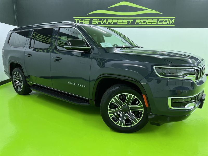 Gray 2024 Jeep Wagoneer L SUV / Crossover Four-Wheel Drive Automatic