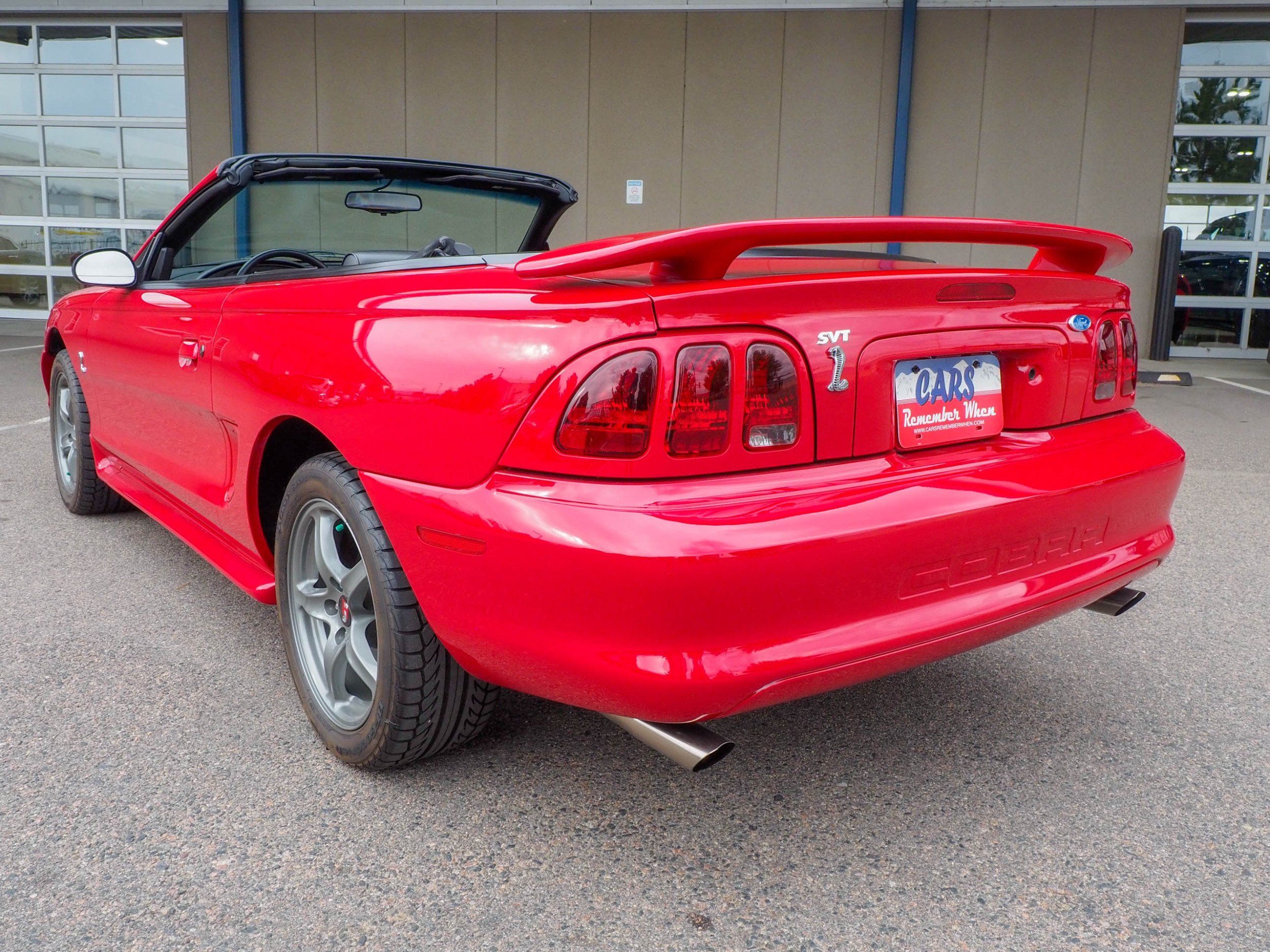 1997 Ford Mustang Red Cobra