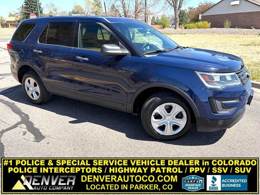 2016 Ford Explorer Utility Police Interceptor