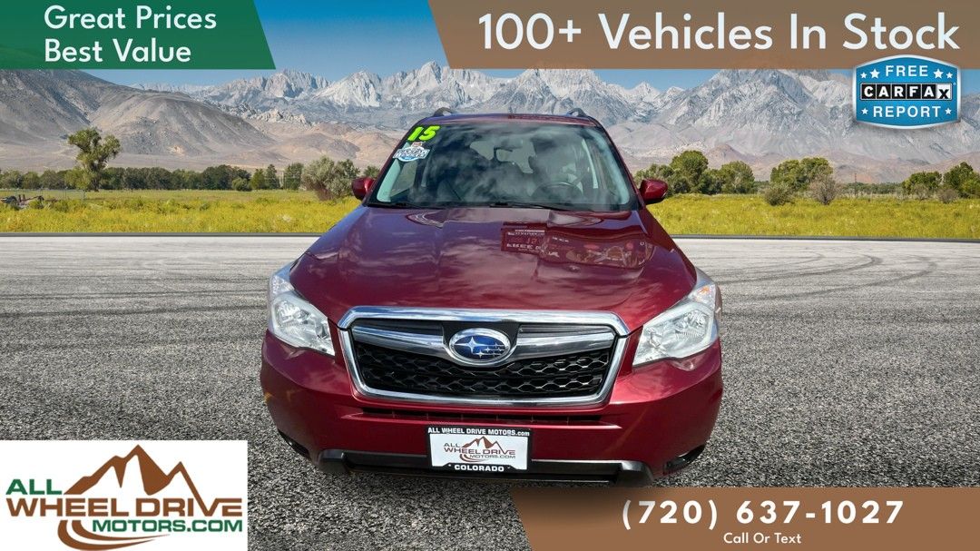 2015 Subaru Forester 2.5i Touring photo 2