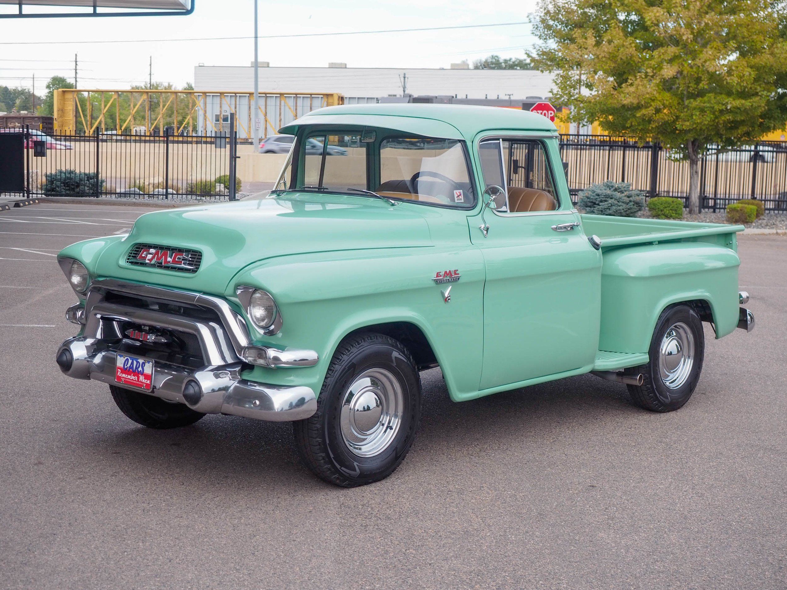 1955 GMC Pickup Green 2nd Series