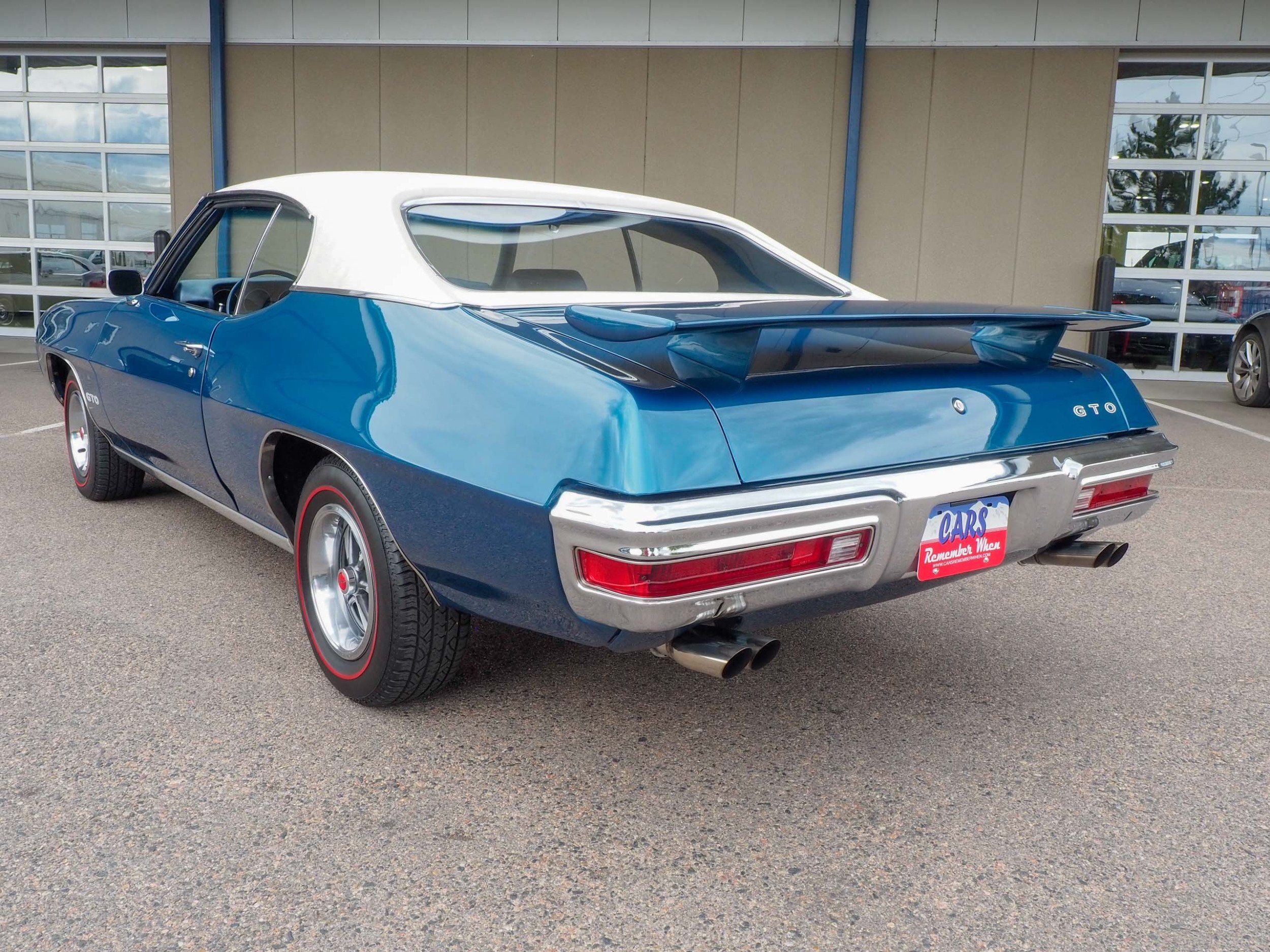 1970 Pontiac GTO Blue 