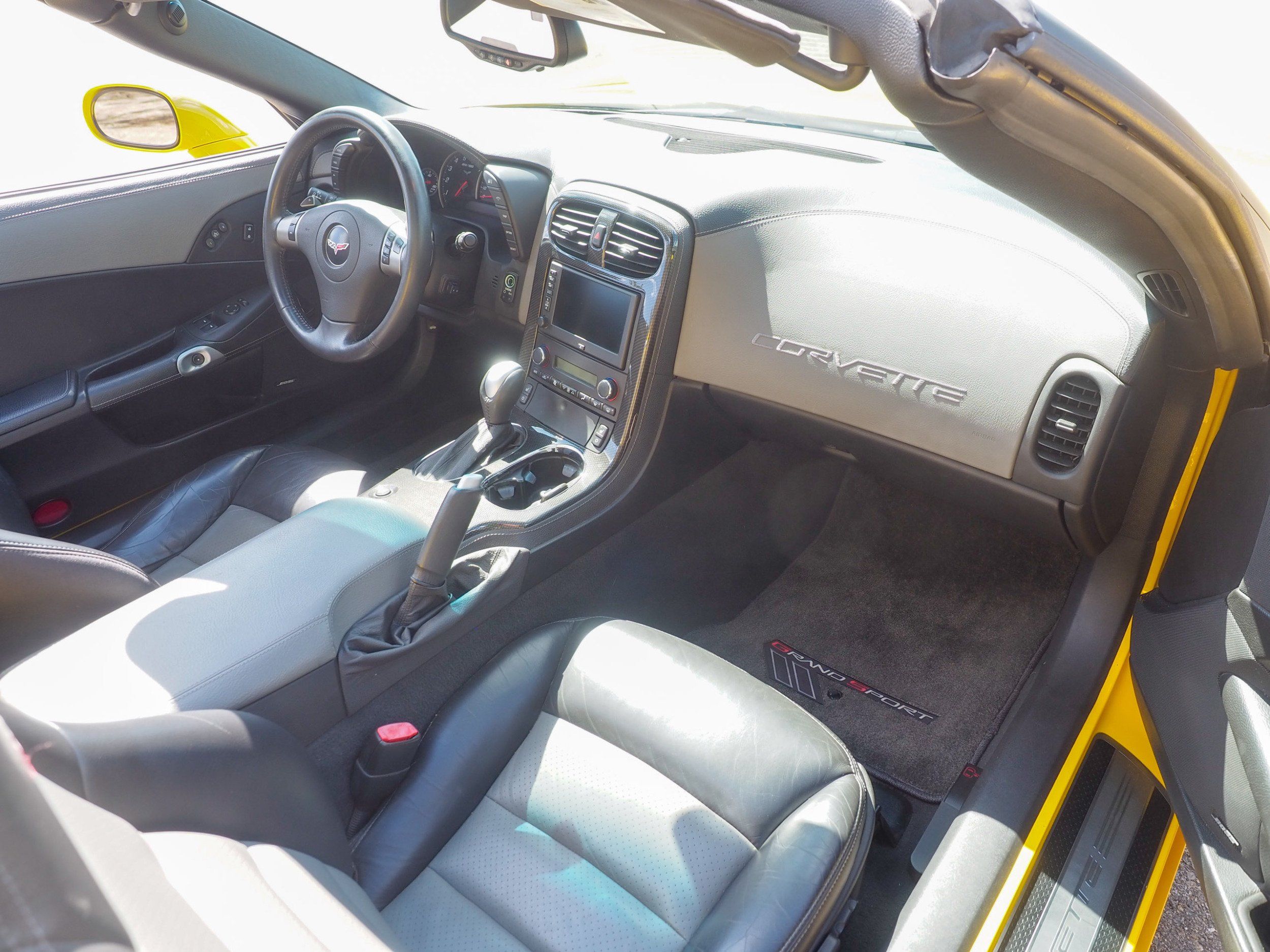 2010 Chevrolet Corvette Yellow Grand Sport