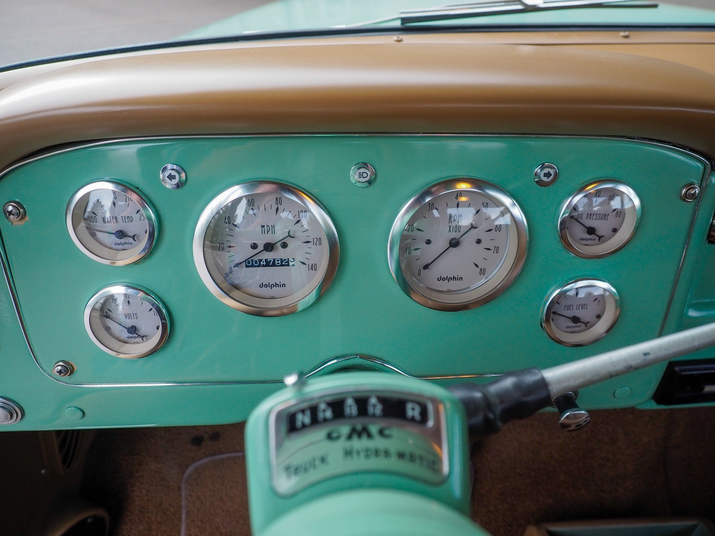 1955 GMC Pickup Green 2nd Series