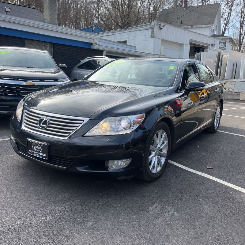Black 2012 Lexus LS 460 AWD Sedan All-Wheel Drive 8-Speed Automatic
