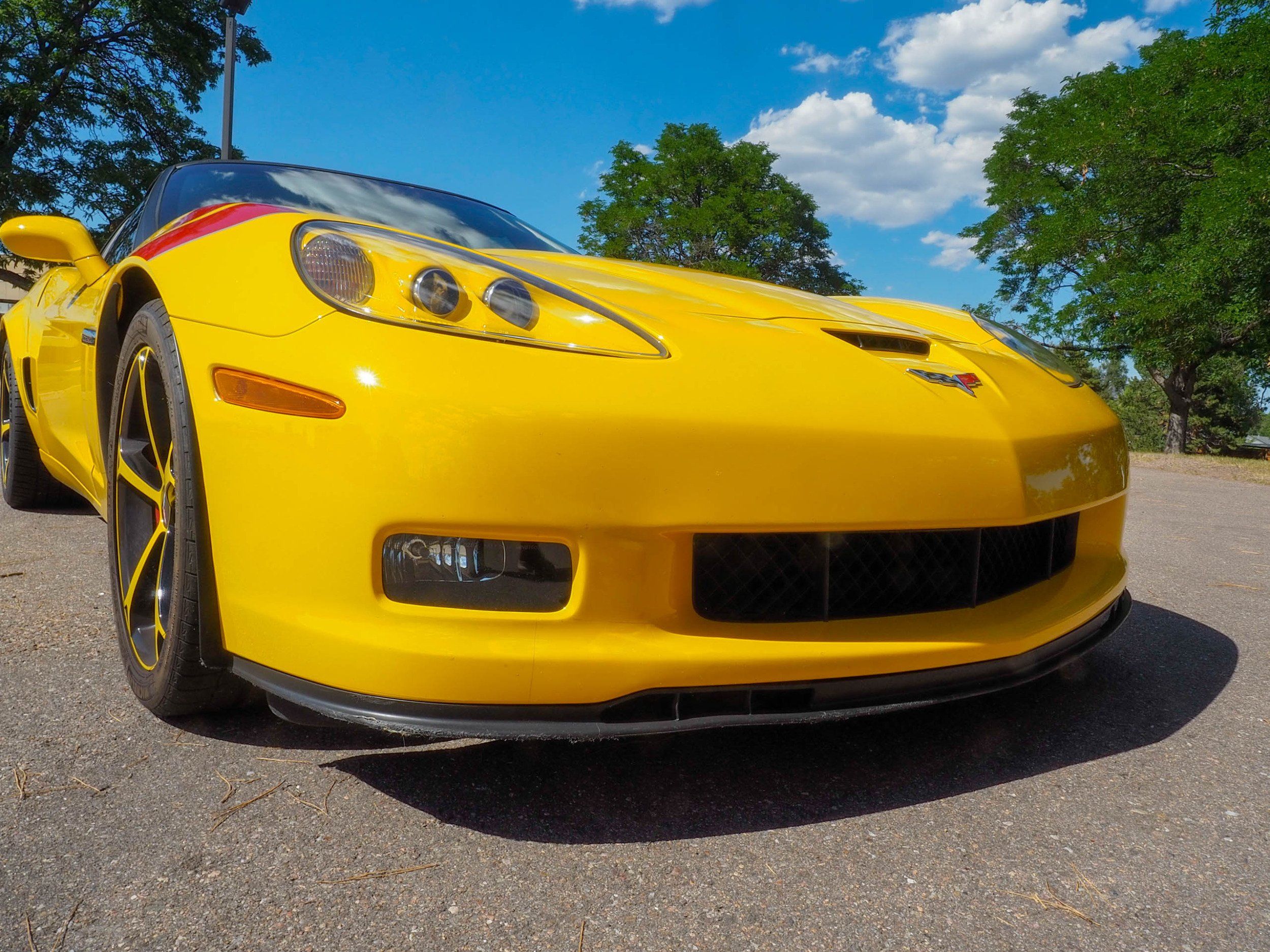 2010 Chevrolet Corvette Yellow Grand Sport