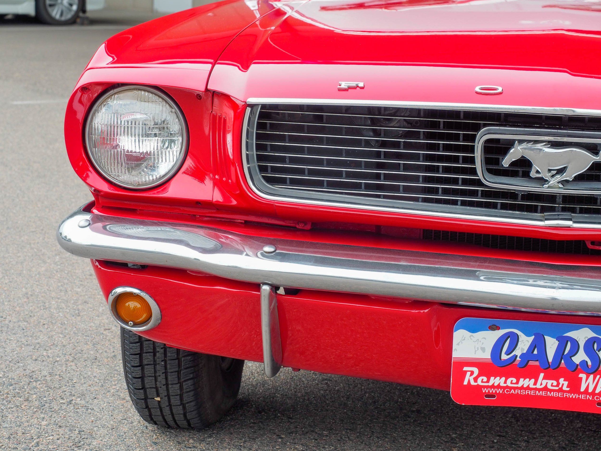 1966 Ford Mustang Red Convertible