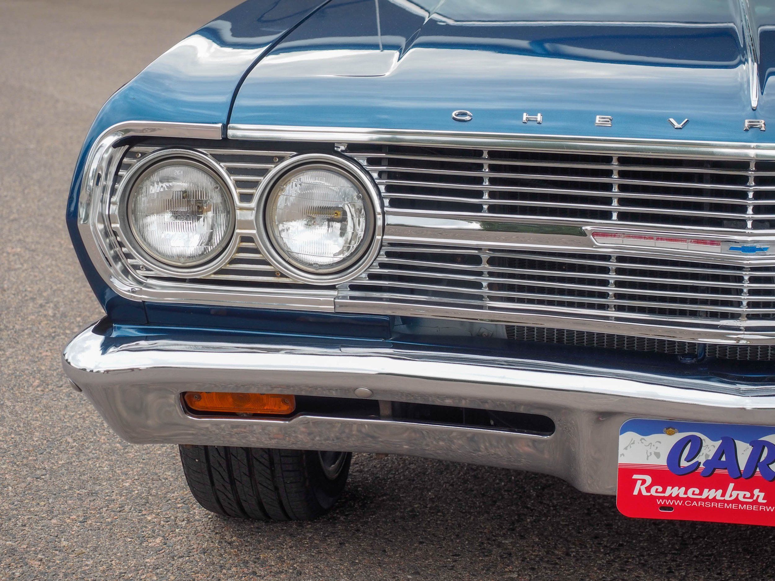 1965 Chevrolet El Camino Blue 