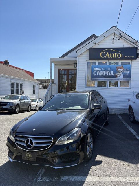Black 2016 Mercedes-Benz E-Class Sedan All-Wheel Drive 7-Speed Automatic