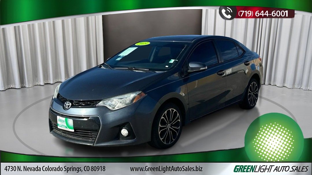 2015 Toyota Corolla S Plus's photo