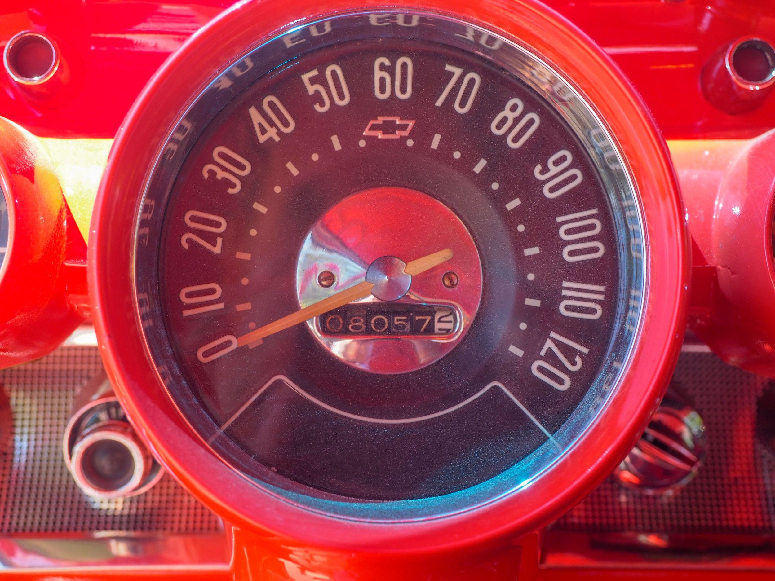 1957 Chevrolet Bel Air Orange 
