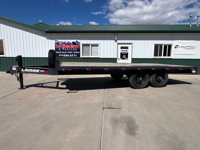 Used 2022 Lamar Trailers 102"X18' Flatbed Trailer Delta Colorado