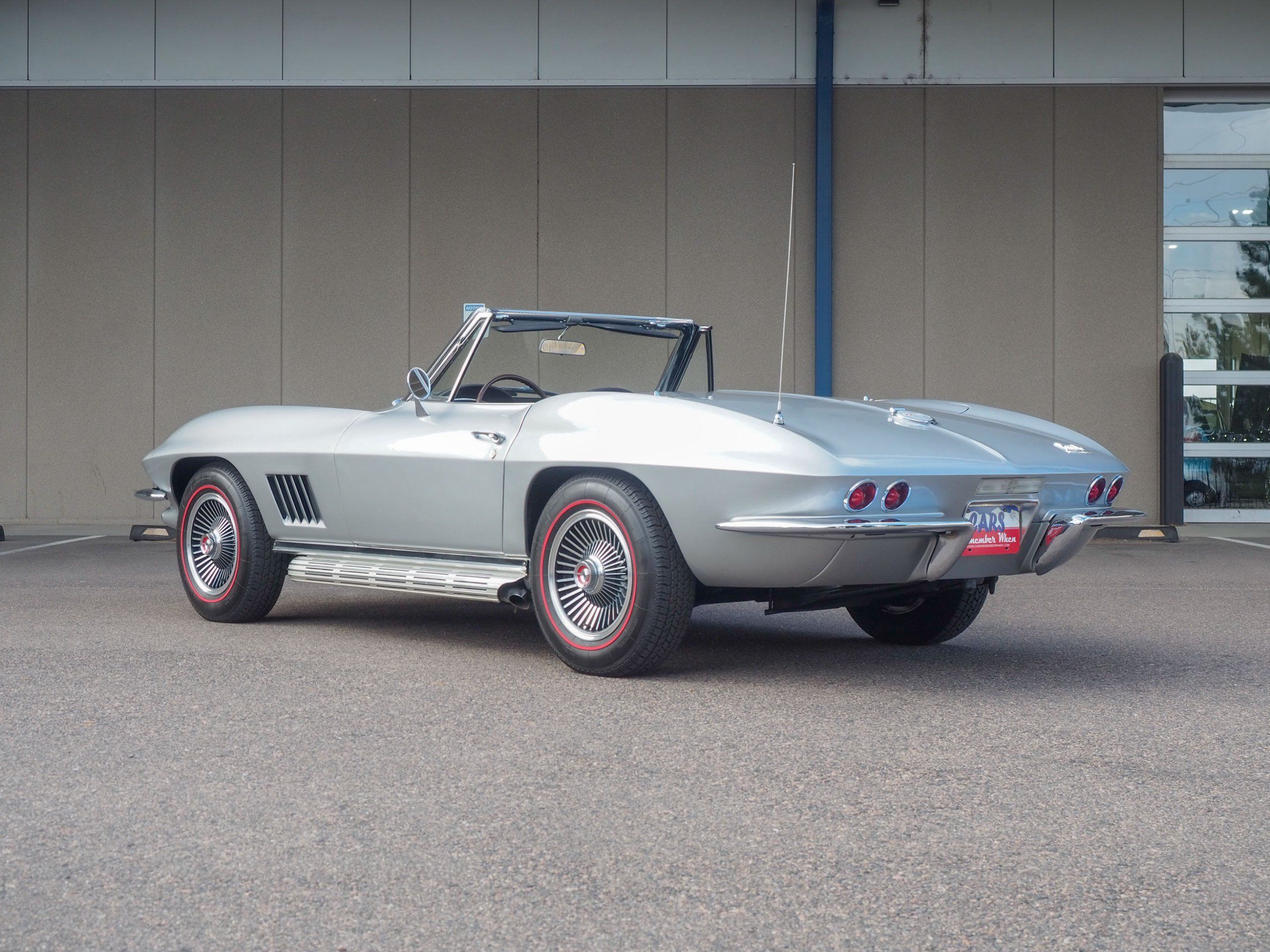1967 Chevrolet Corvette Silver Convertible