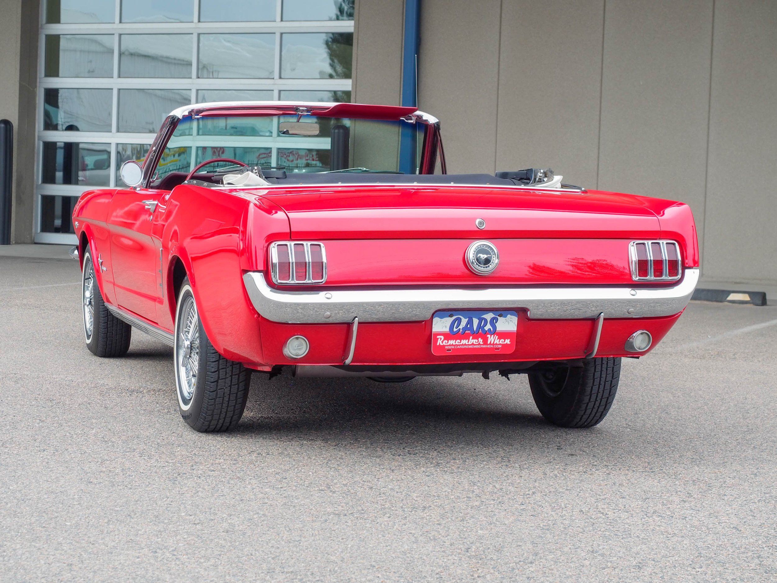 1966 Ford Mustang Red Convertible