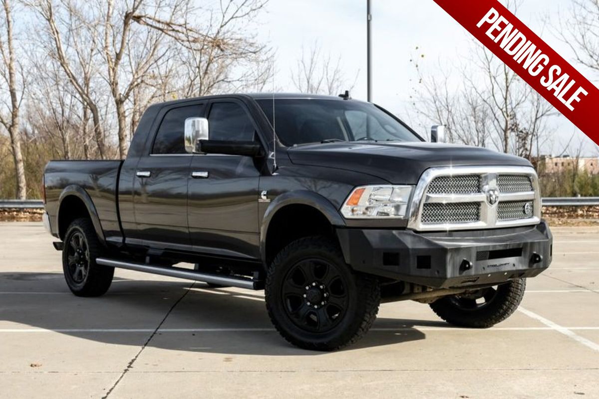 Gray 2018 RAM 2500 Lone Star Mega Cab 4WD Pickup Truck Four-Wheel Drive 6-Speed Automatic