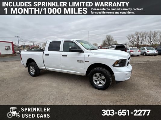 2018 RAM Ram 1500 Pickup Tradesman