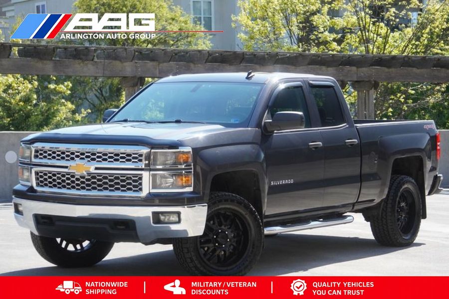 2014 CHEVROLET SILVERADO 1500 DOUBL LT PICKUP 4D 6 1/2 FT
