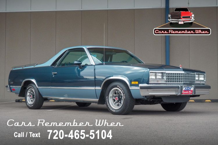 1985 Chevrolet El Camino Conquista Cars Remember When