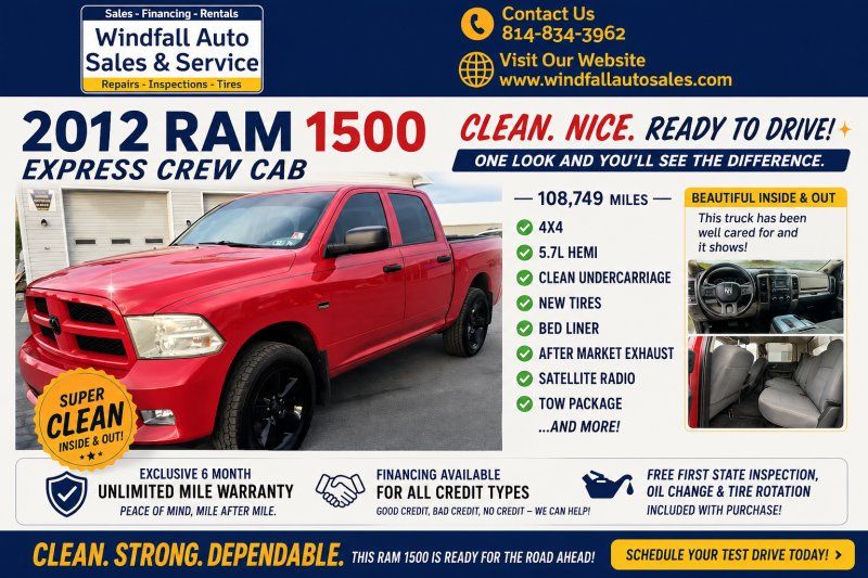 2012 RAM 1500 Express 4x4 Crew Cab's photo