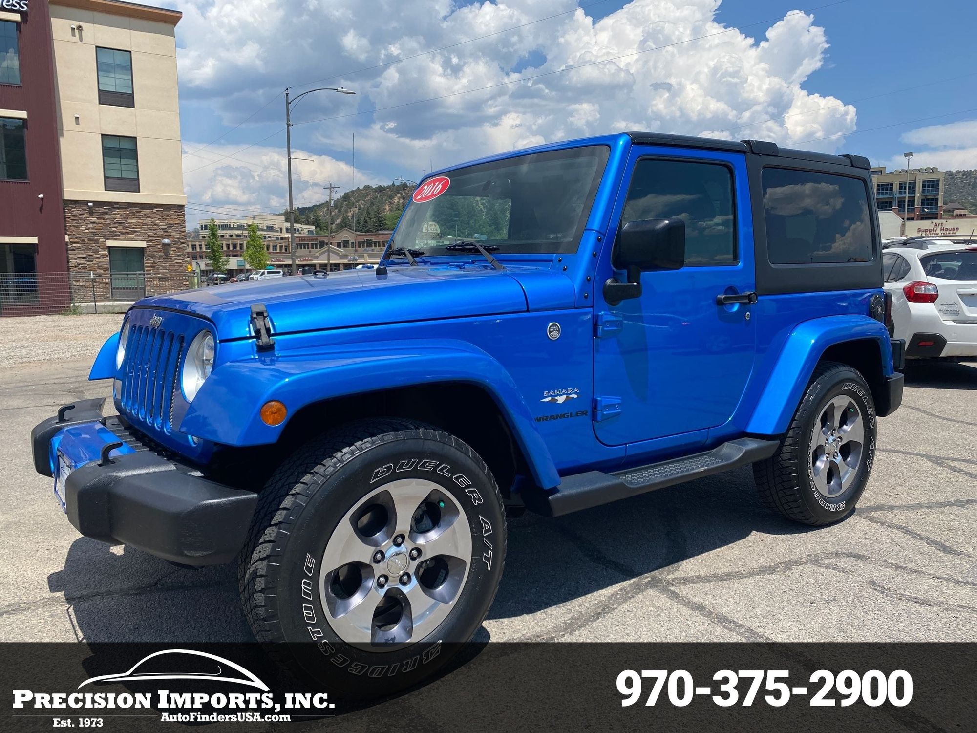 16 Jeep Wrangler Sahara Precision Imports