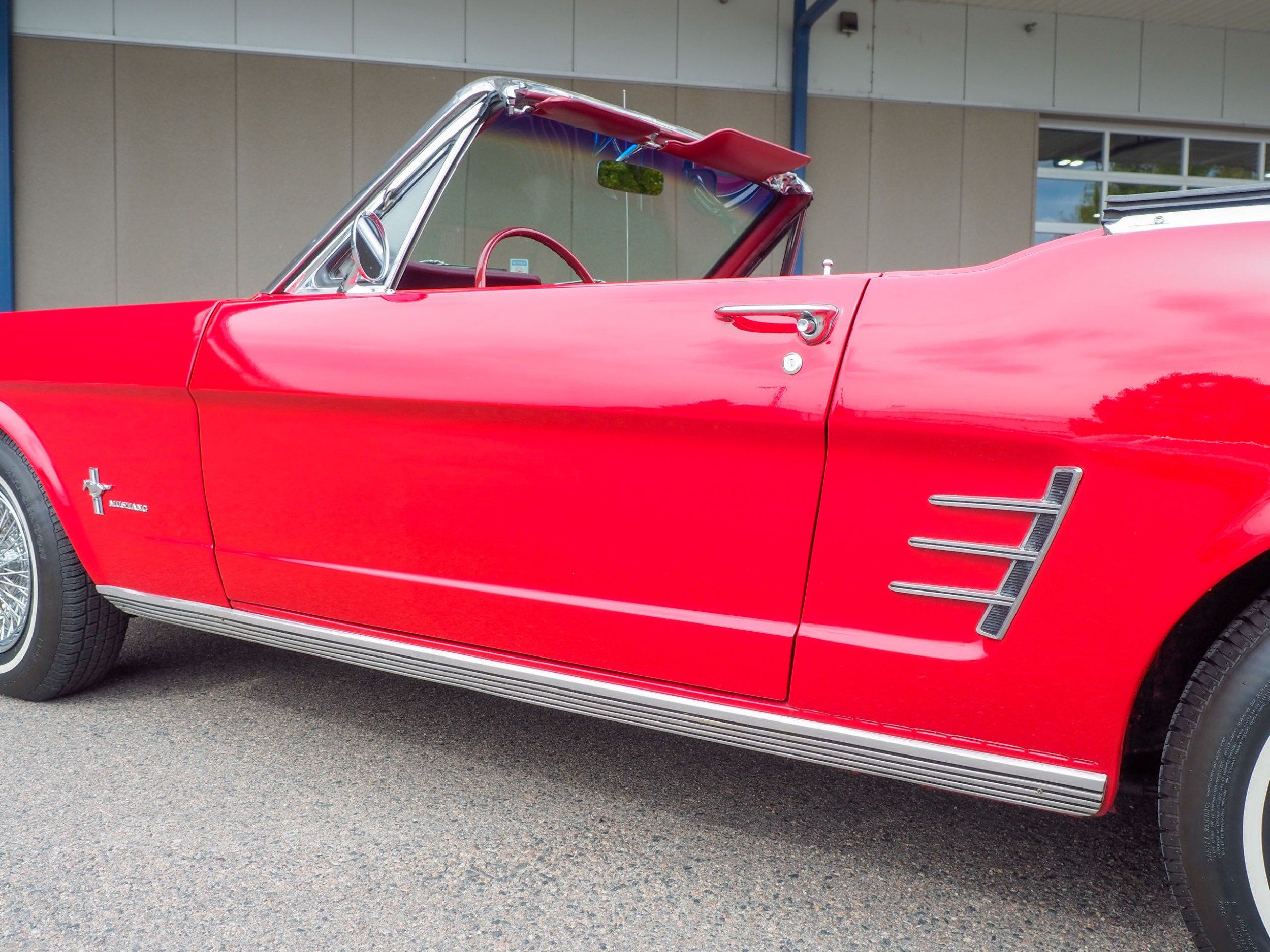 1966 Ford Mustang Red Convertible