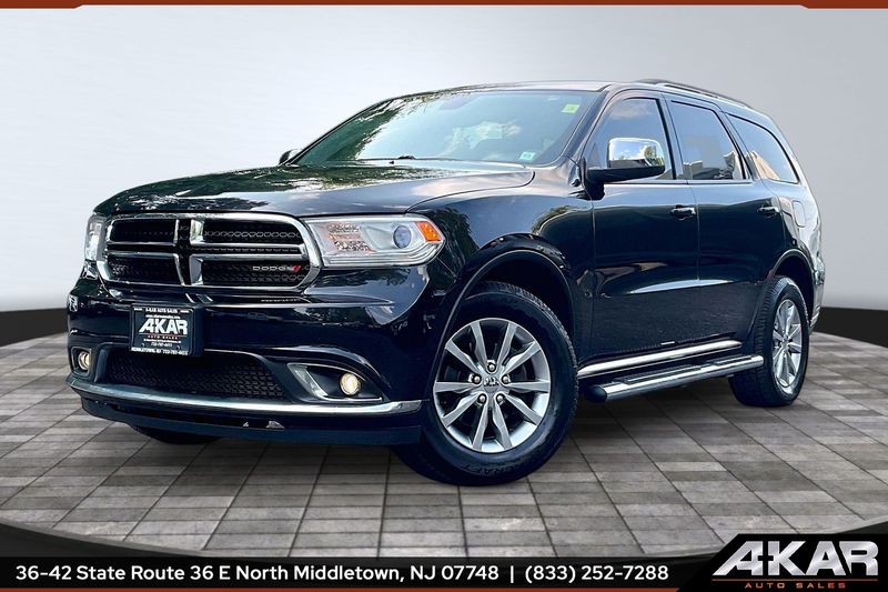 Black 2018 Dodge Durango SUV / Crossover All-Wheel Drive 8-Speed Automatic