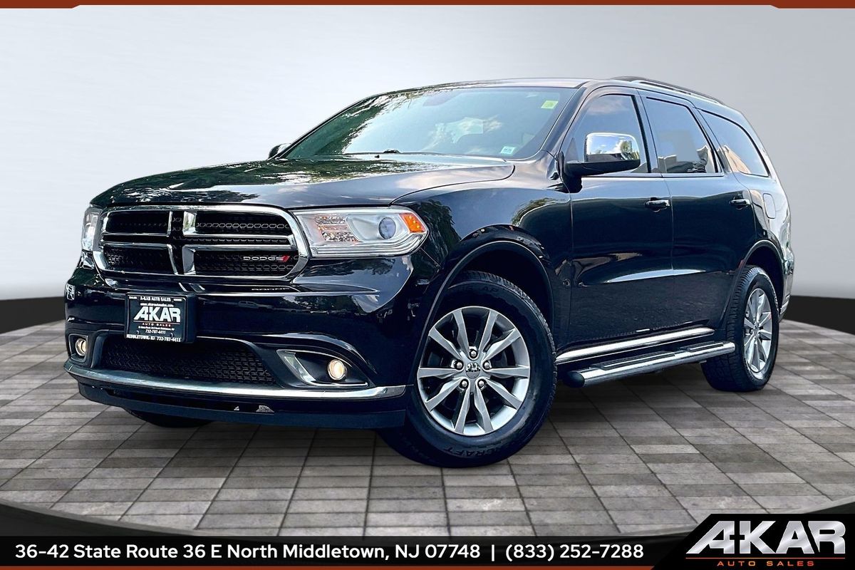 Black 2018 Dodge Durango SUV / Crossover All-Wheel Drive 8-Speed Automatic