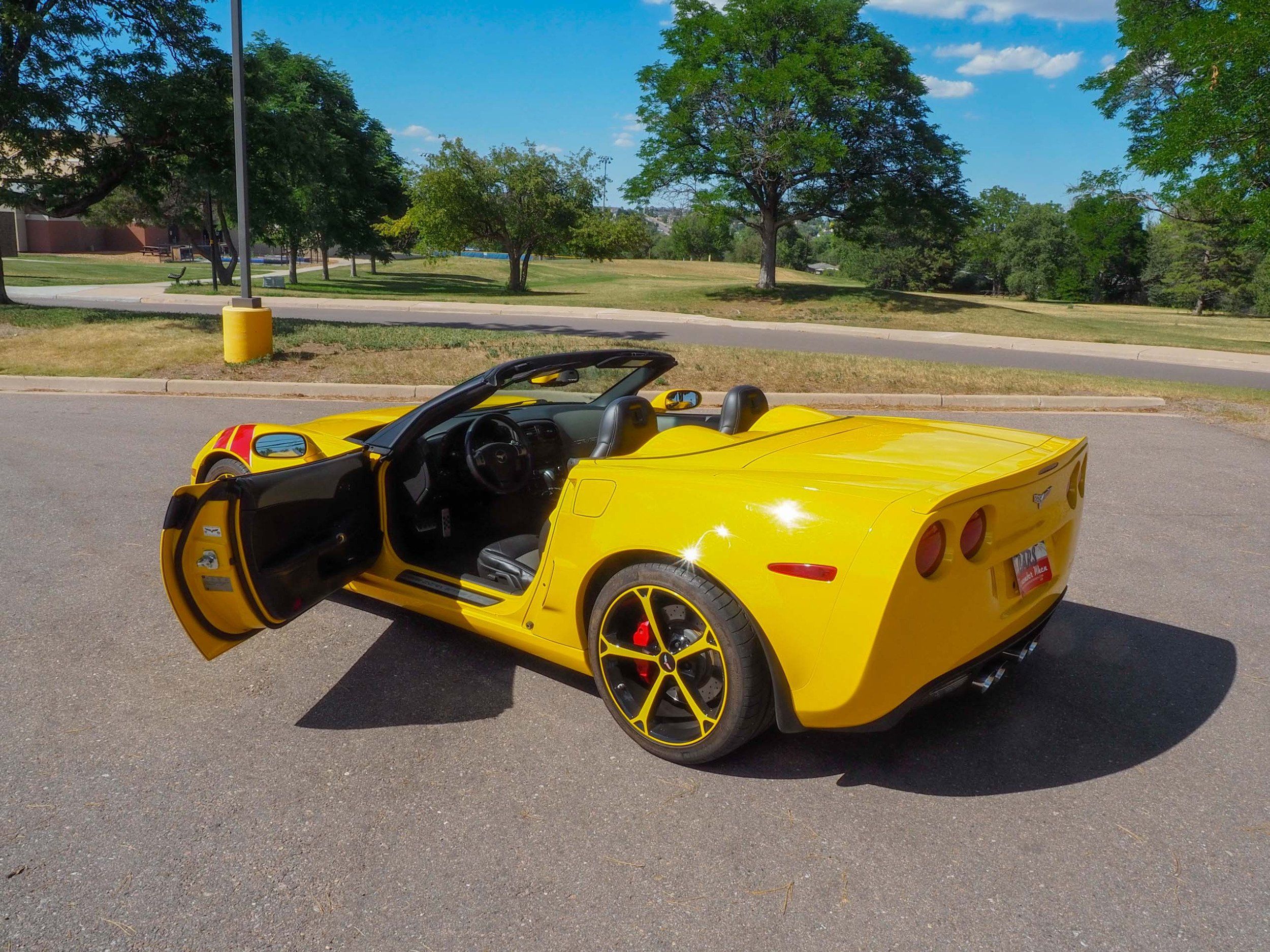 2010 Chevrolet Corvette Yellow Grand Sport