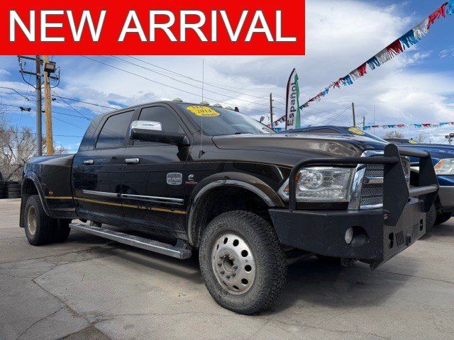 2014 RAM 3500 Laramie Longhorn Mega Cab DRW 4WD