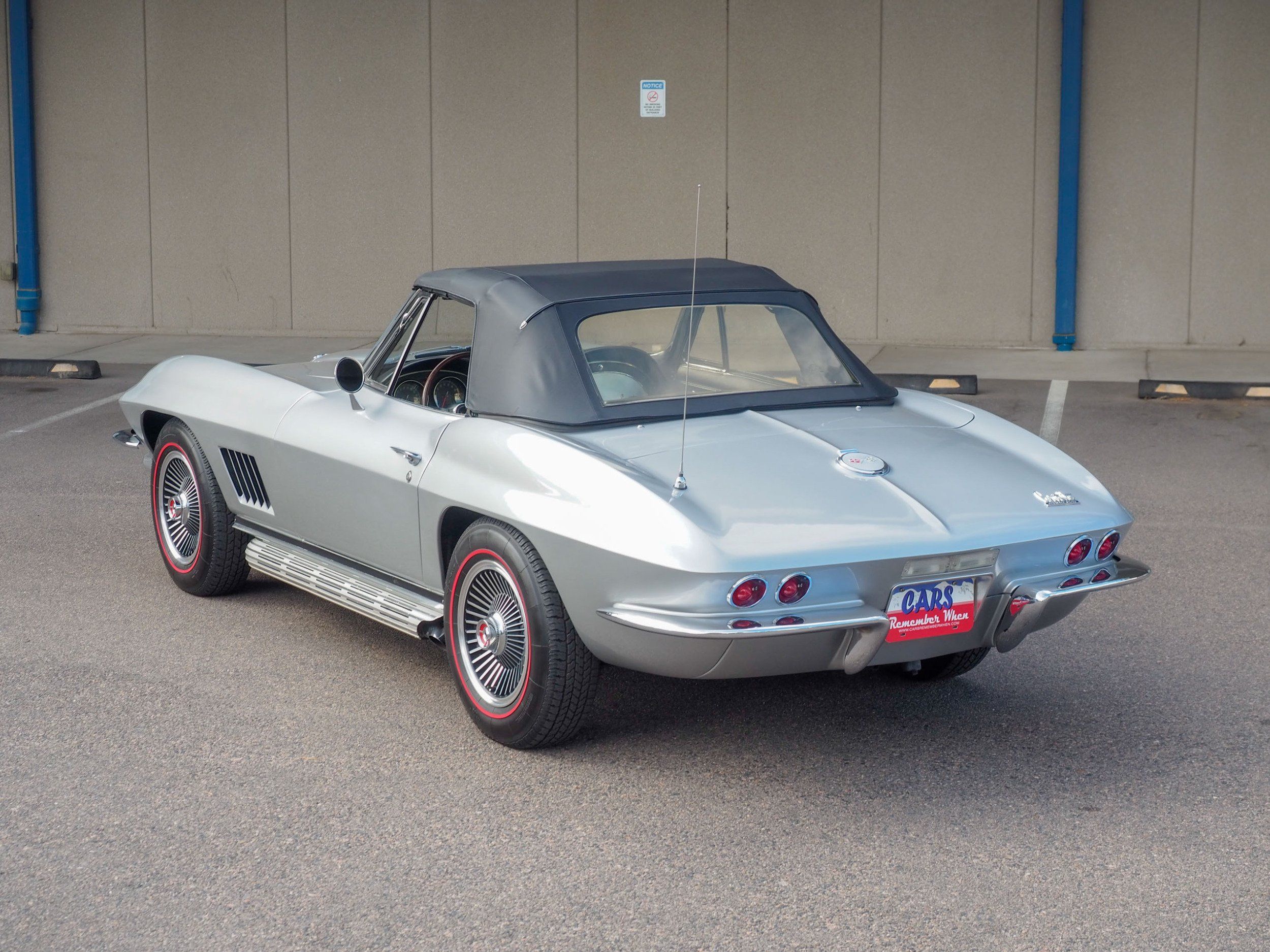1967 Chevrolet Corvette Silver Convertible