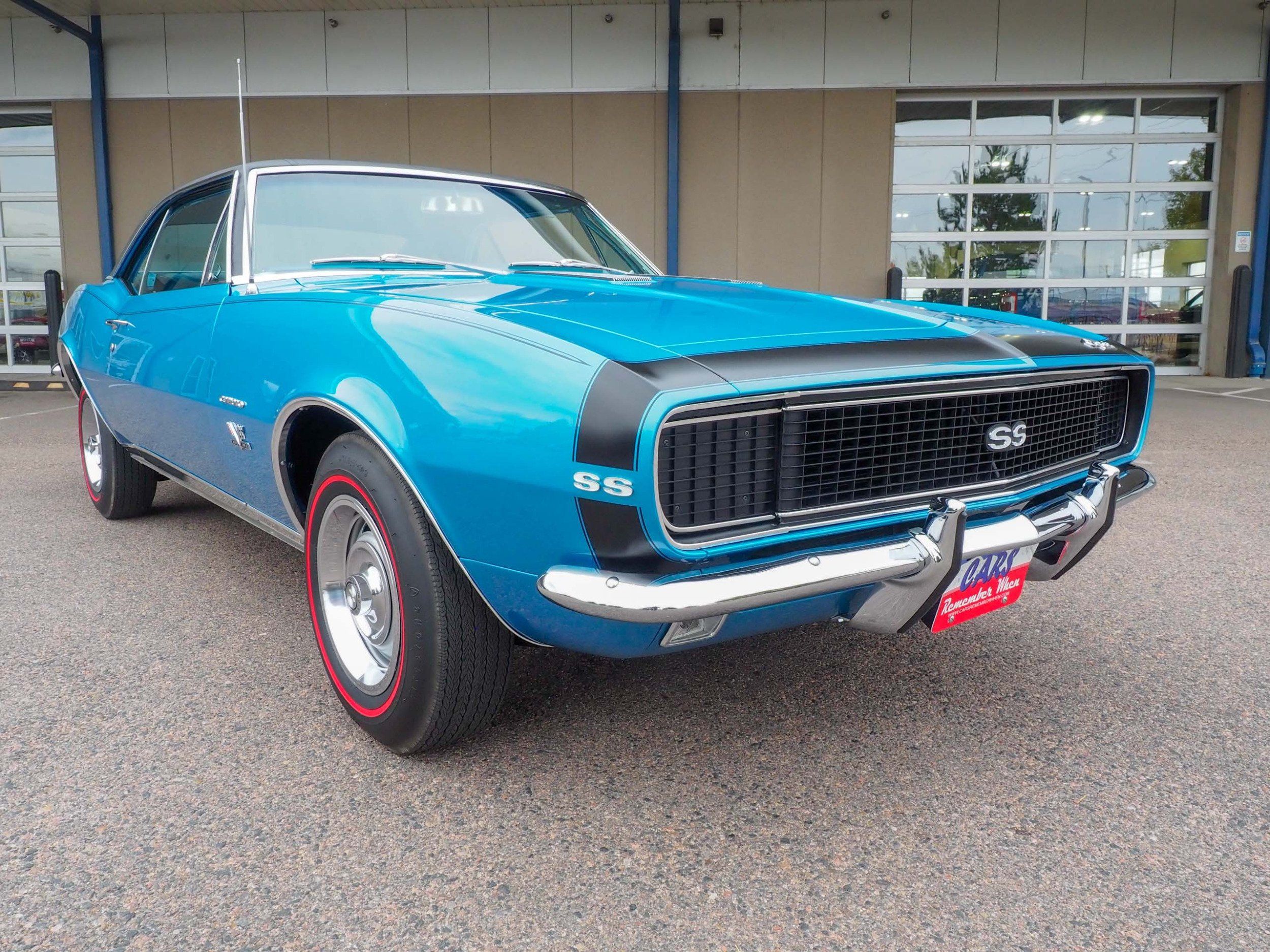 1967 Chevrolet Camaro Blue RS/SS