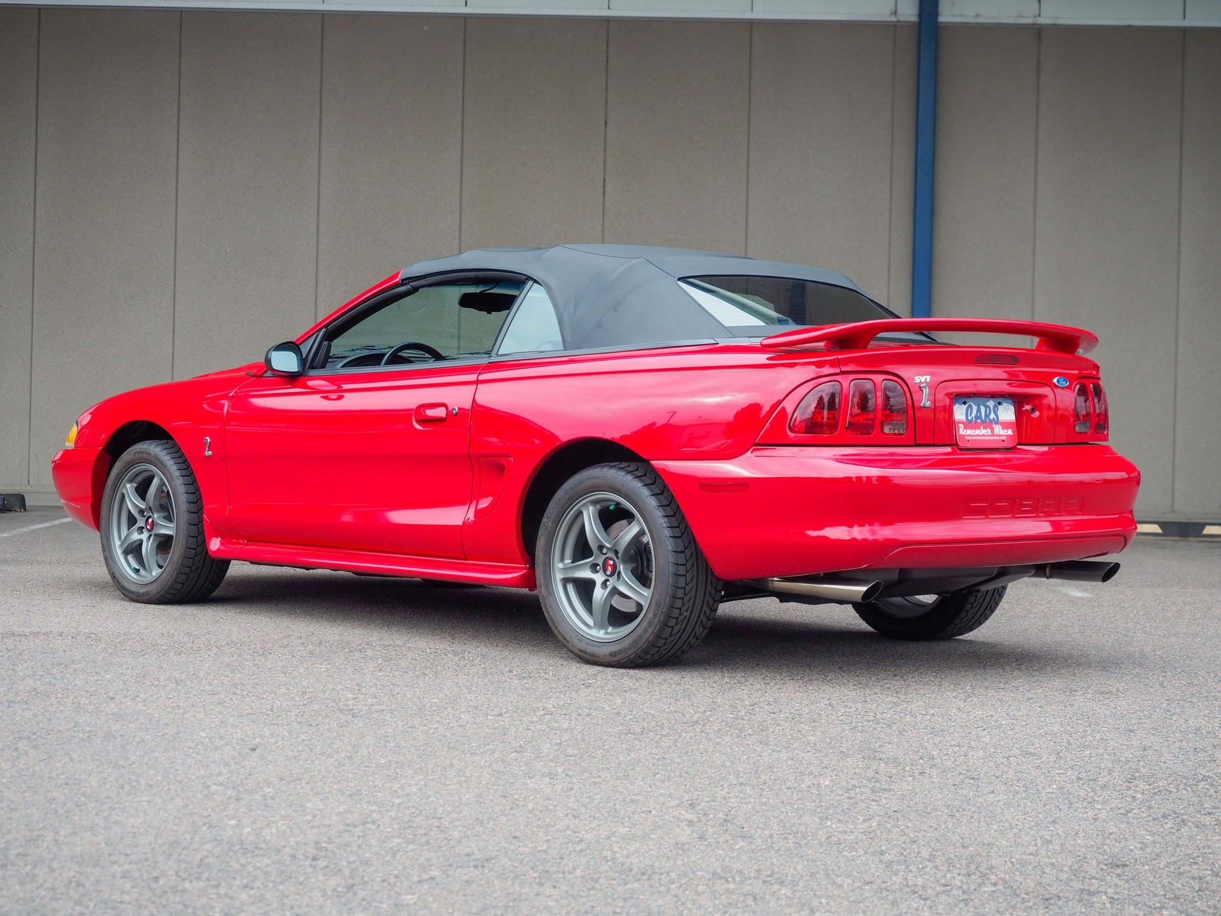 1997 Ford Mustang Red Cobra