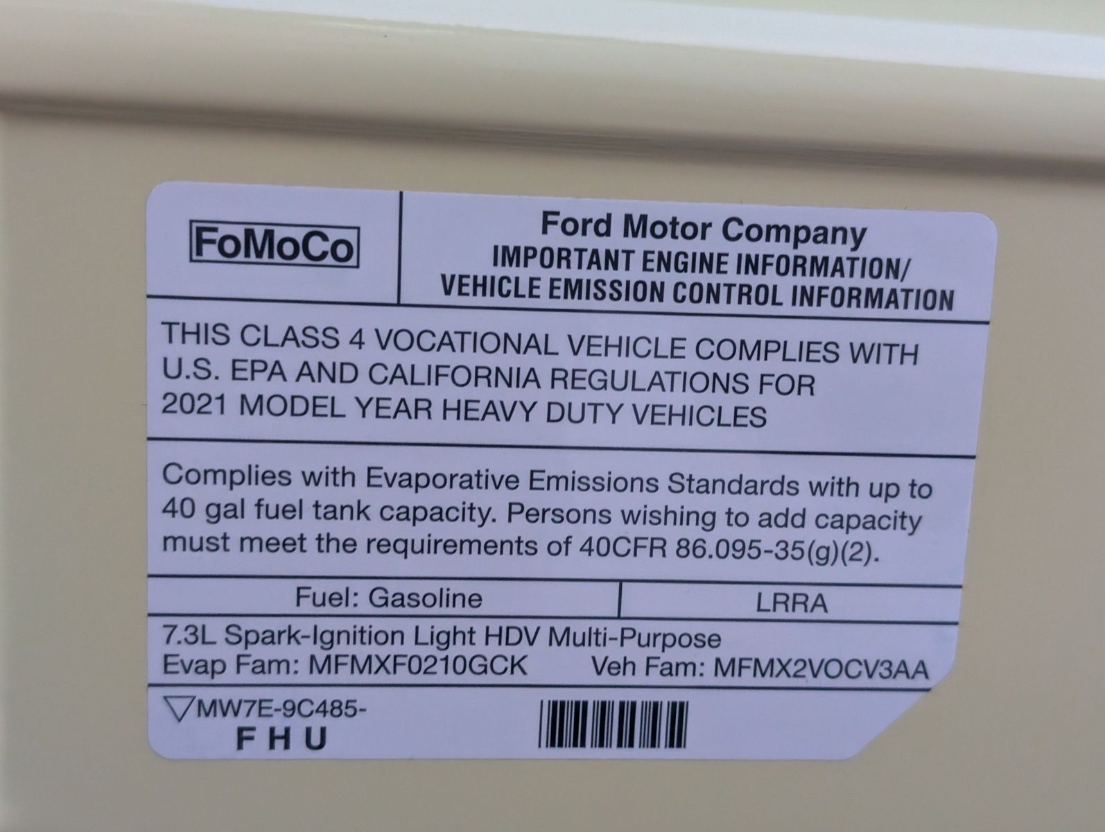 2022 Ford E-Series Chassis 65