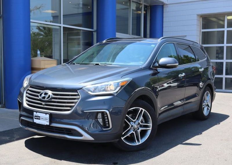 Blue 2018 Hyundai Santa Fe SUV / Crossover All-Wheel Drive 6-Speed Automatic