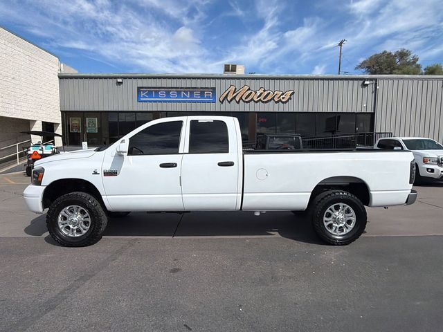 White 2009 Dodge RAM 2500 Pickup Truck Four-Wheel Drive 5-Speed Automatic