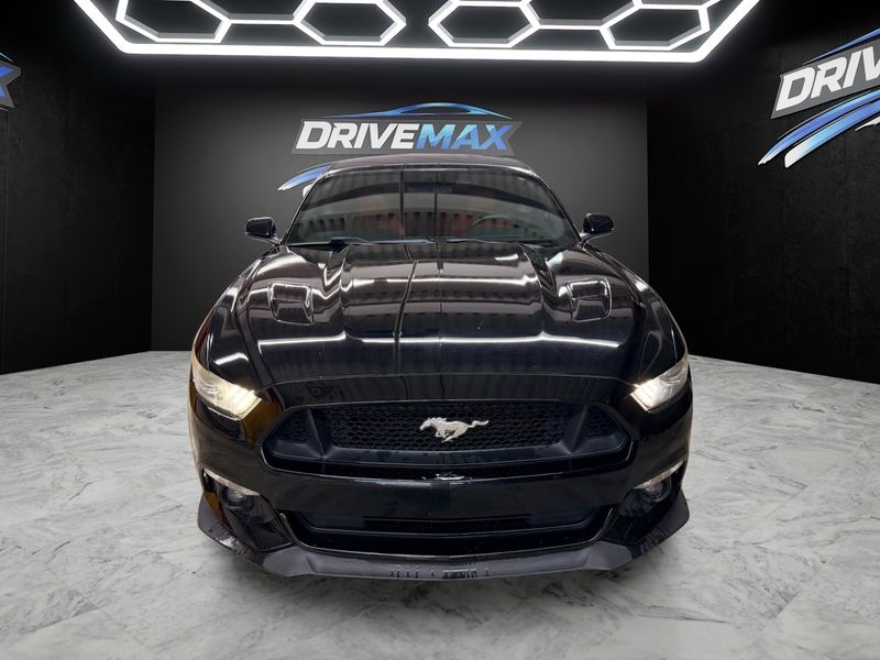 Black 2016 Ford Mustang Convertible Rear-Wheel Drive 6-Speed Manual