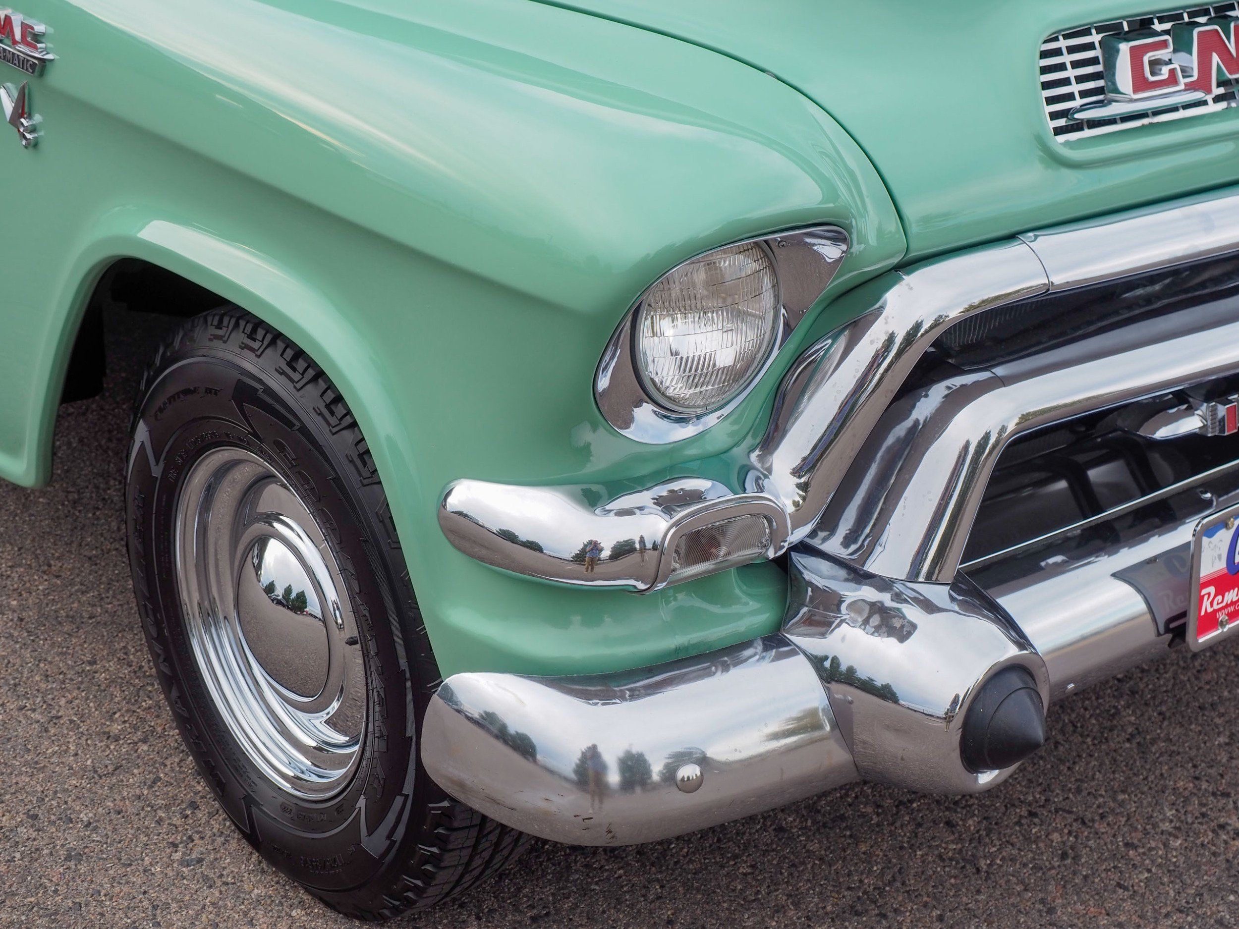 1955 GMC Pickup Green 2nd Series