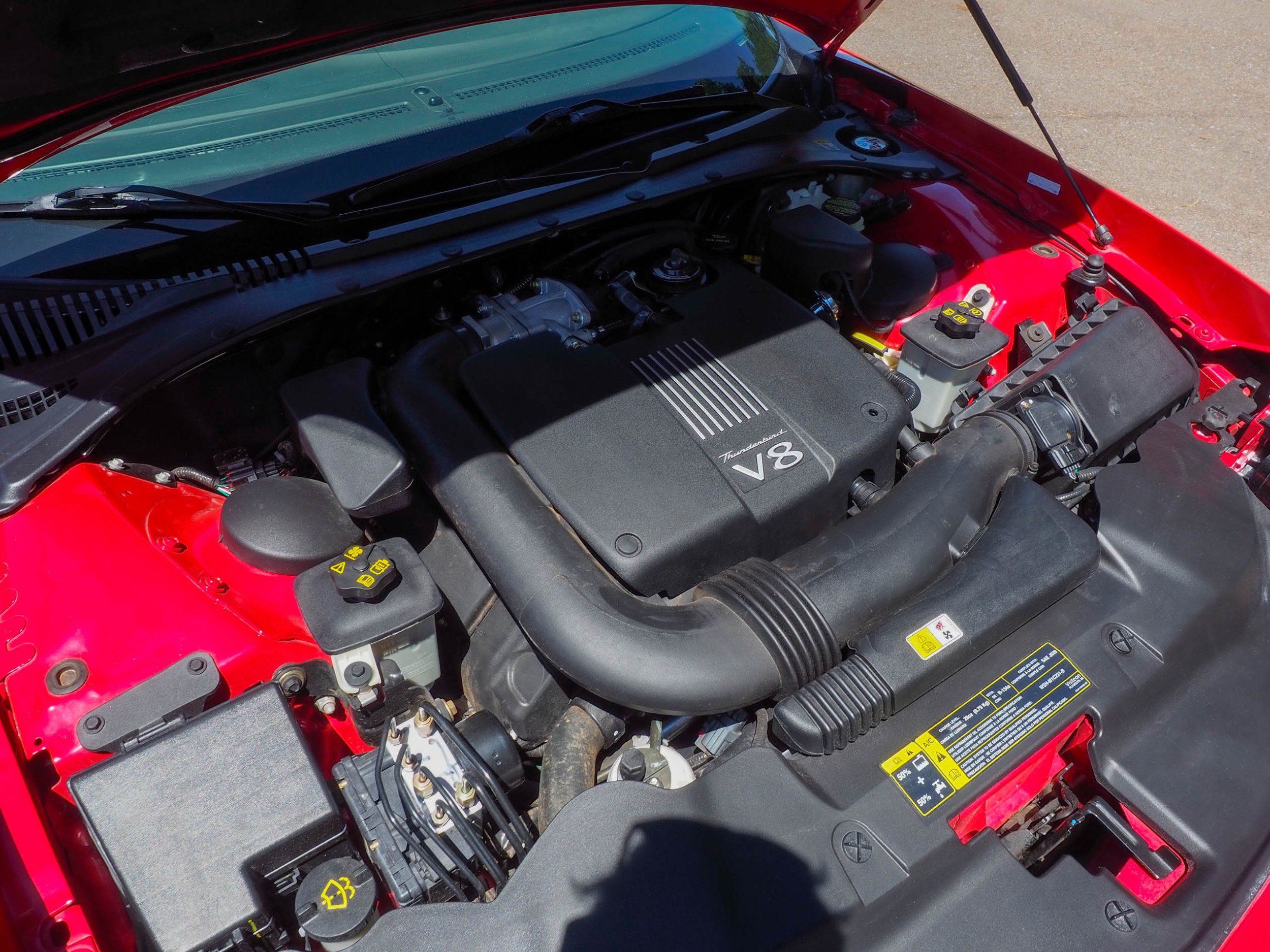 2002 Ford Thunderbird Red Deluxe